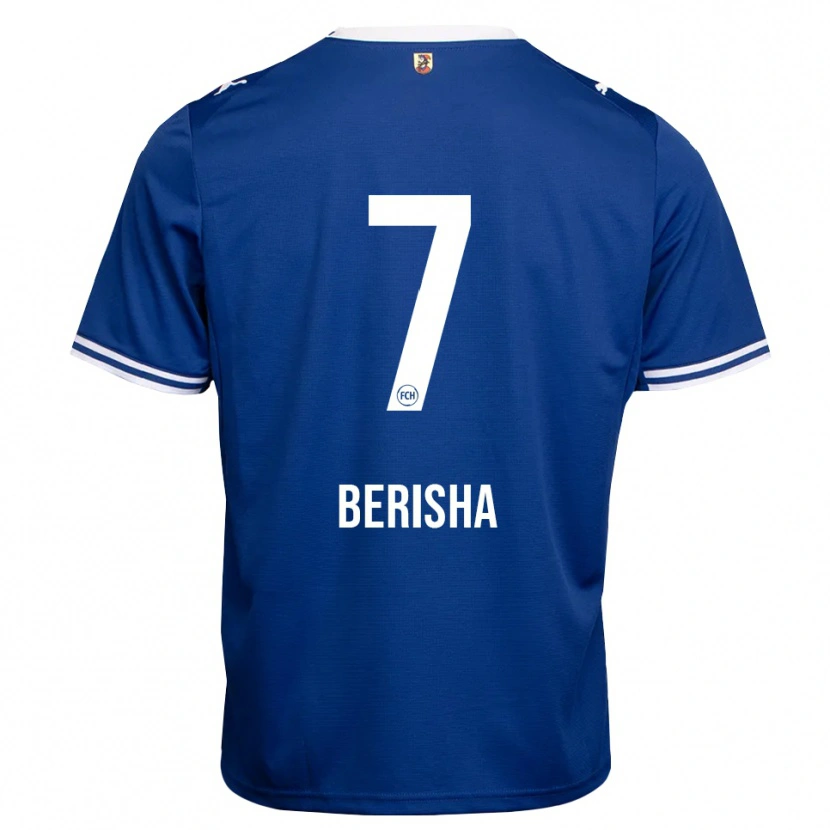 Danxen Mulher Camisola Imran Berisha #7 Azul Real Branco Alternativa 2026/27 Camisa Brasil