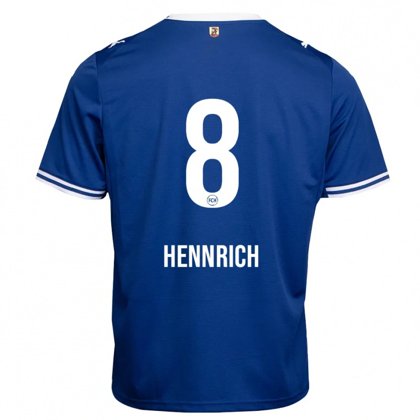 Danxen Mulher Camisola Paul Hennrich #8 Azul Real Branco Alternativa 2026/27 Camisa Brasil