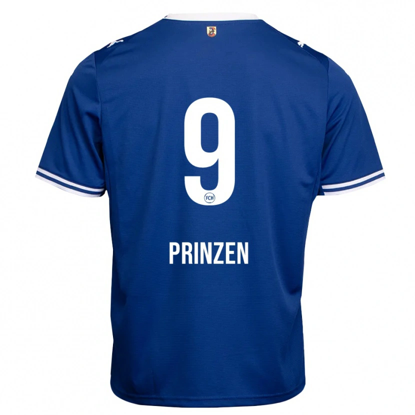 Danxen Mulher Camisola Marlon Prinzen #9 Azul Real Branco Alternativa 2026/27 Camisa Brasil