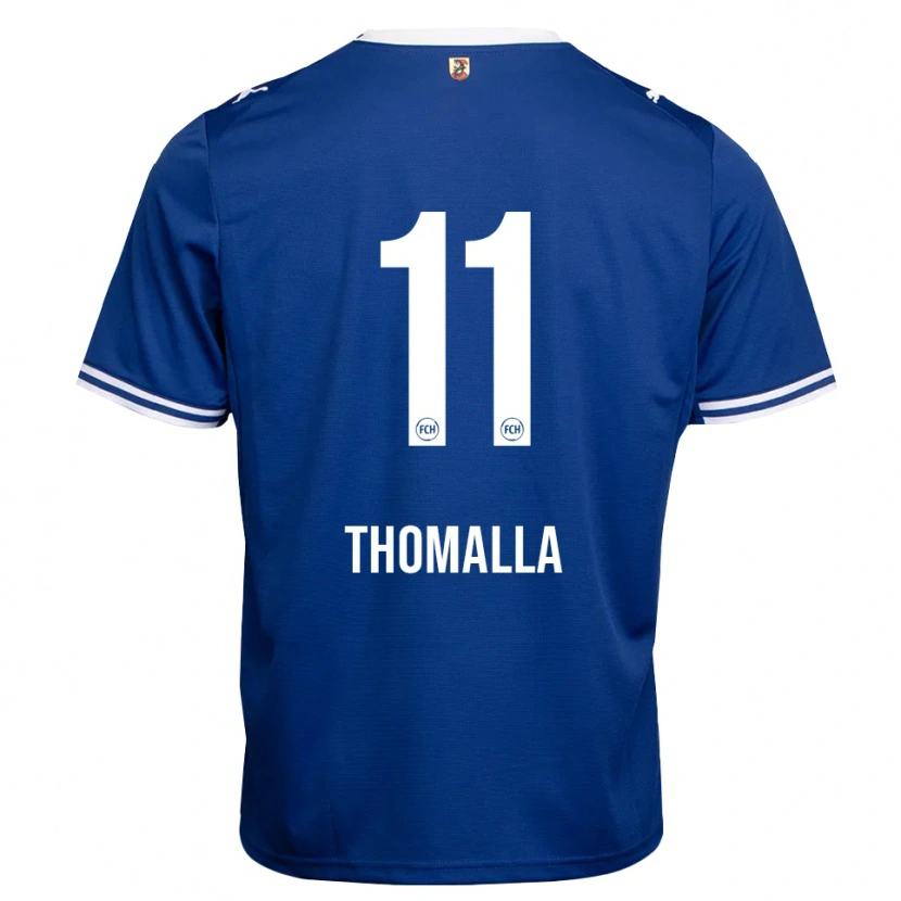 Danxen Mulher Camisola Denis Thomalla #11 Azul Real Branco Alternativa 2026/27 Camisa Brasil