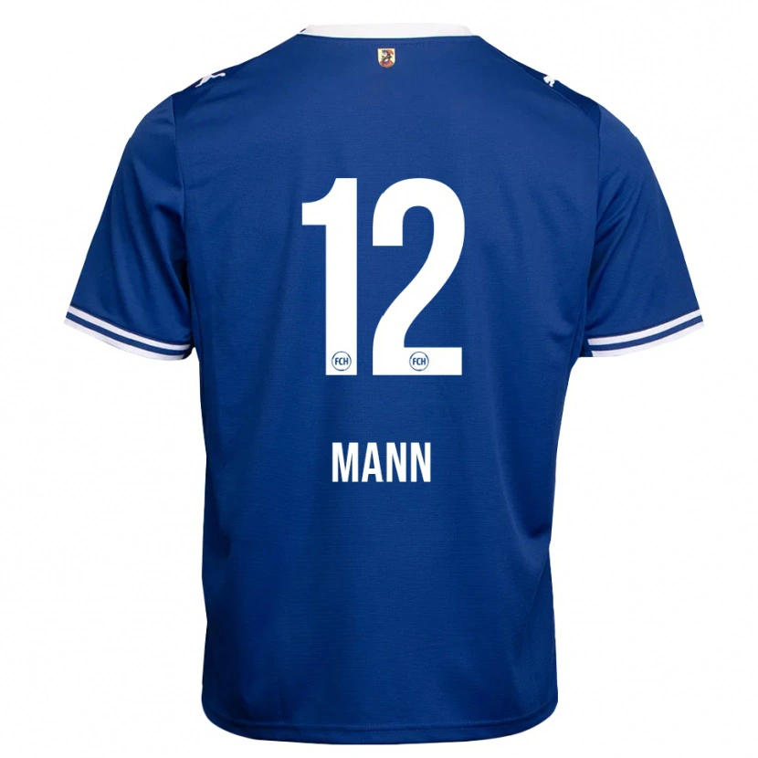 Danxen Mulher Camisola Kilian Mann #12 Azul Real Branco Alternativa 2026/27 Camisa Brasil