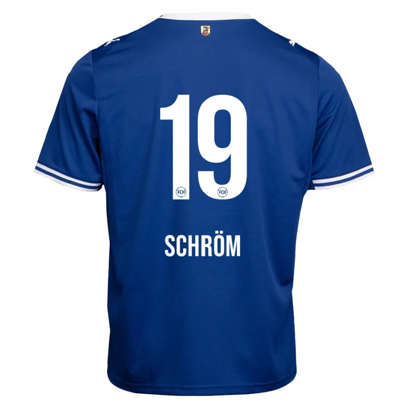 Danxen Mulher Camisola Aline Schröm #19 Azul Real Branco Alternativa 2026/27 Camisa Brasil