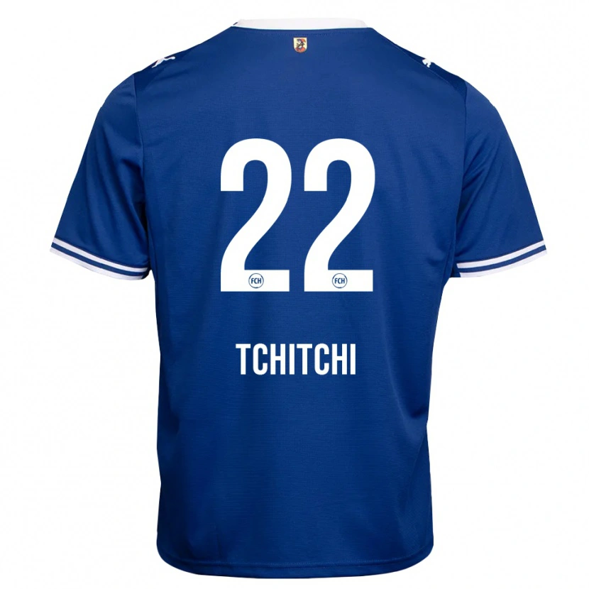 Danxen Mulher Camisola Dahrel Tchitchi #22 Azul Real Branco Alternativa 2026/27 Camisa Brasil