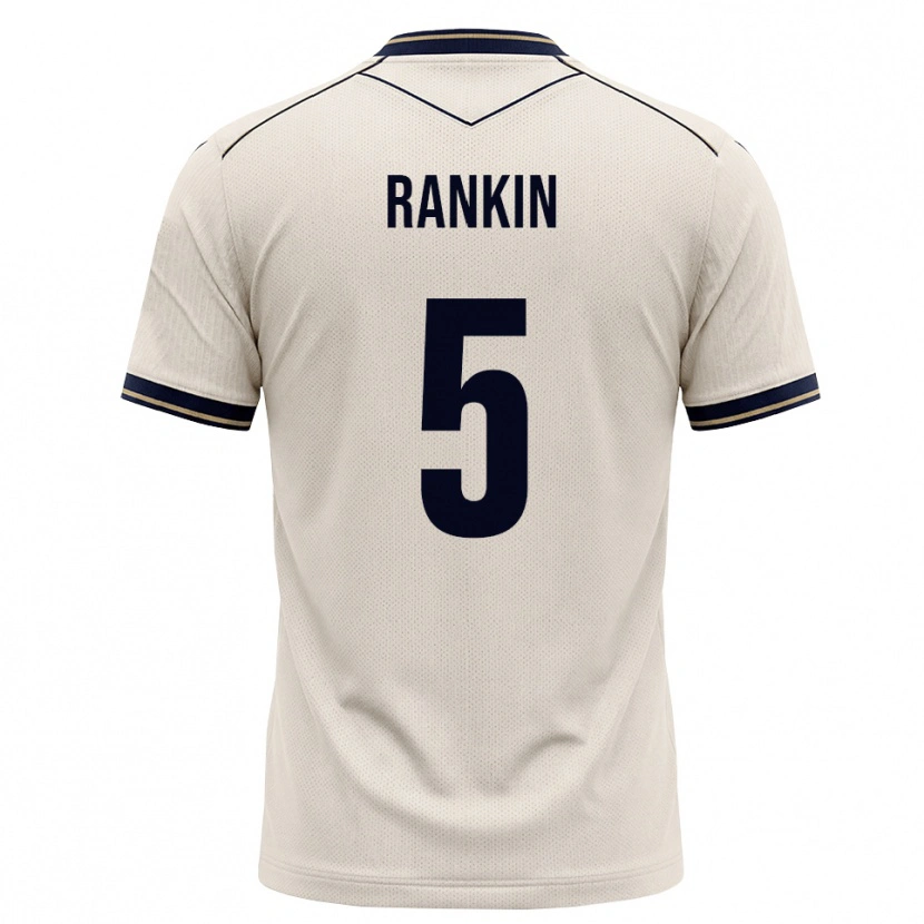 Danxen Mulher Camisola Jamilla Rankin #5 Branco Azul Tinta Alternativa 2026/27 Camisa Brasil
