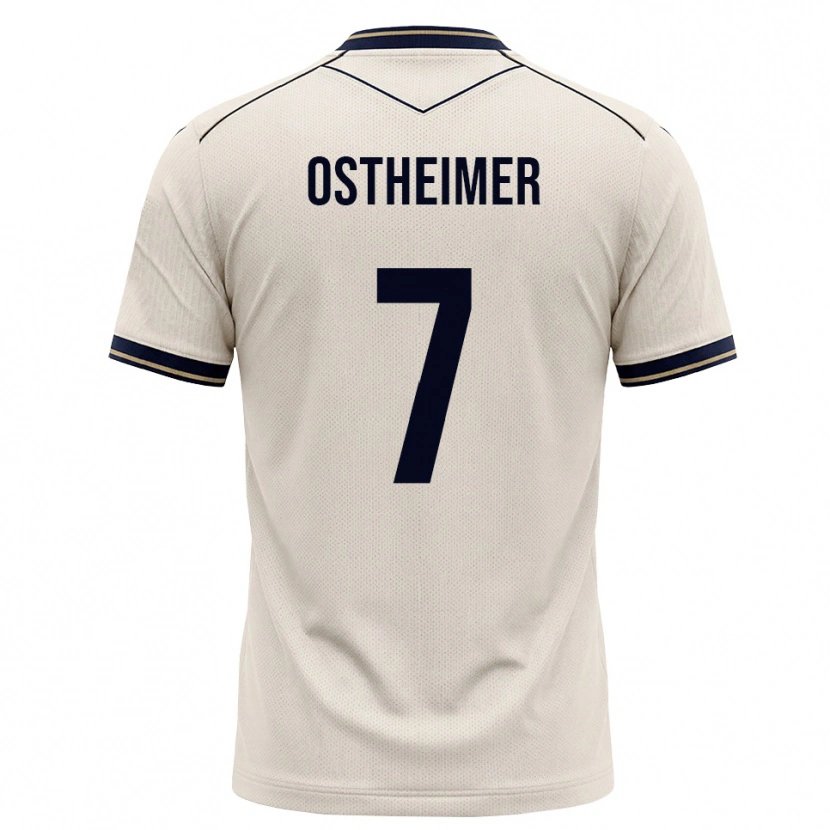 Danxen Mulher Camisola Nevio Ostheimer #7 Branco Azul Tinta Alternativa 2026/27 Camisa Brasil