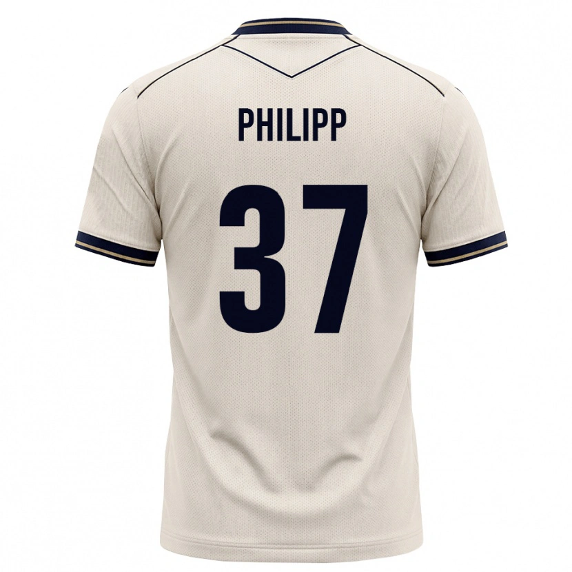 Danxen Mulher Camisola Luca Philipp #37 Branco Azul Tinta Alternativa 2026/27 Camisa Brasil