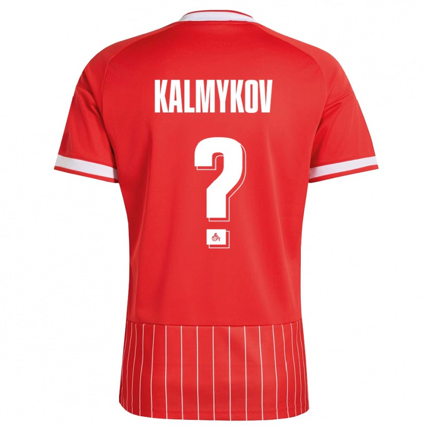 Danxen Mulher Camisola Arthur Kalmykov #0 Vermelho Branco Verde Alternativa 2026/27 Camisa Brasil