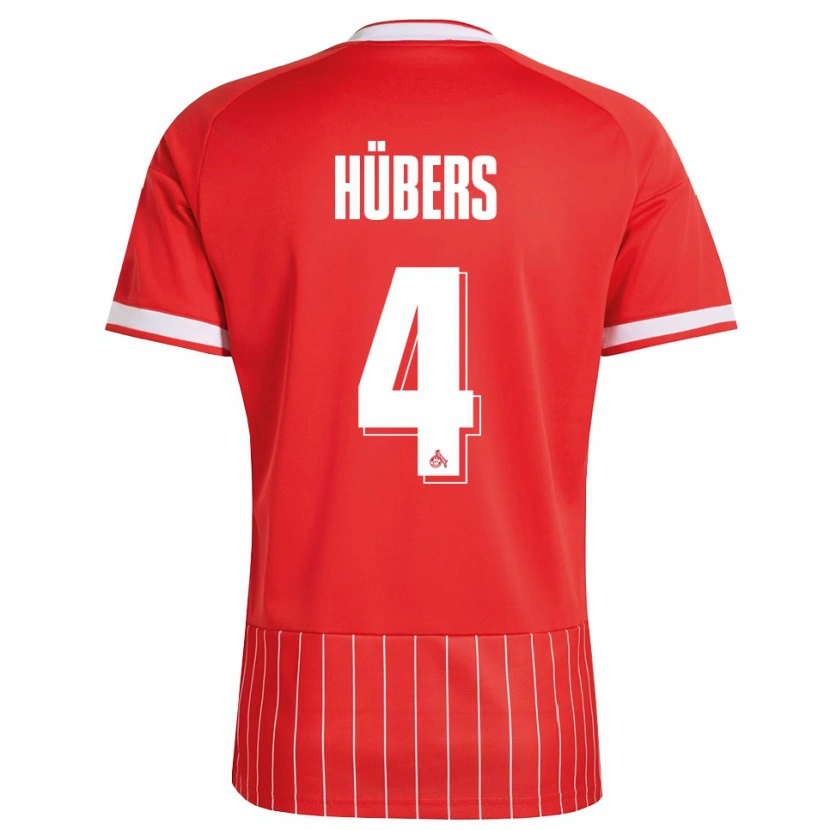 Danxen Mulher Camisola Timo Hübers #4 Vermelho Branco Verde Alternativa 2026/27 Camisa Brasil