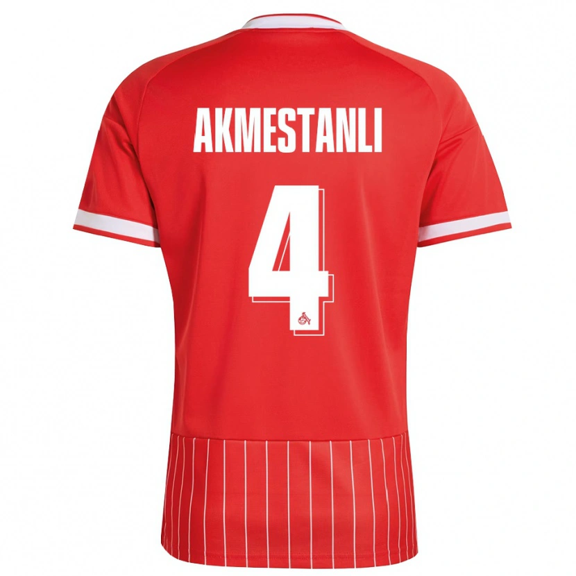 Danxen Mulher Camisola Teoman Akmestanli #4 Vermelho Branco Verde Alternativa 2026/27 Camisa Brasil