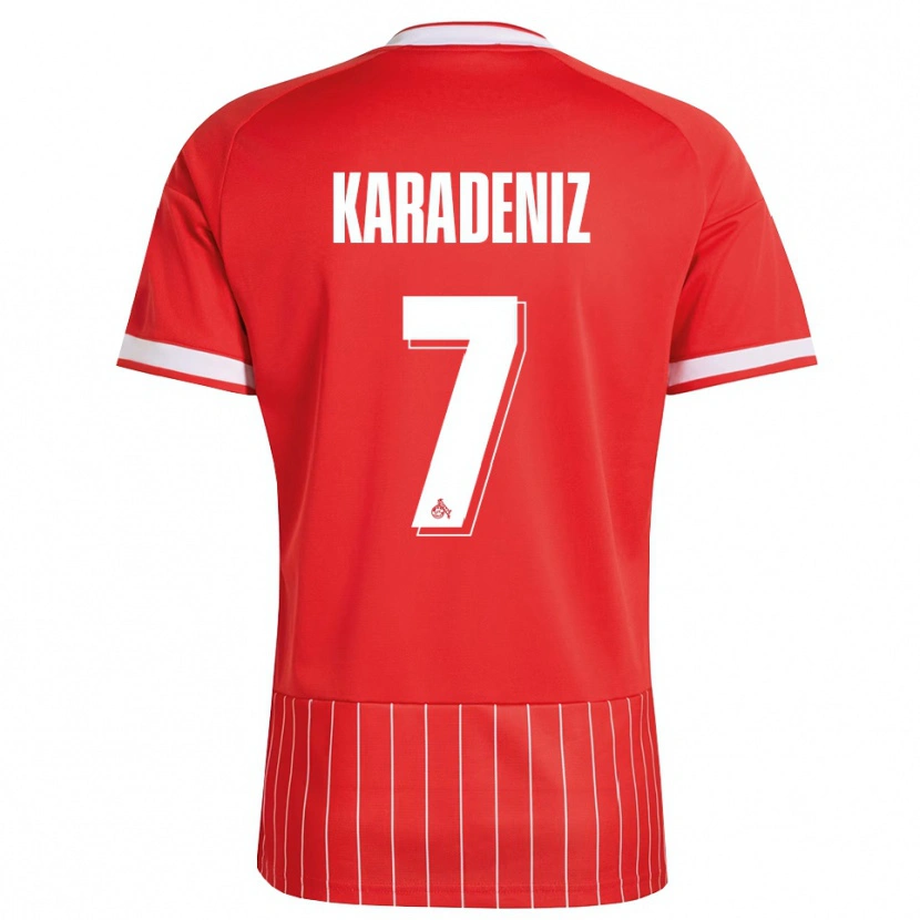 Danxen Mulher Camisola Thierry Karadeniz #7 Vermelho Branco Verde Alternativa 2026/27 Camisa Brasil