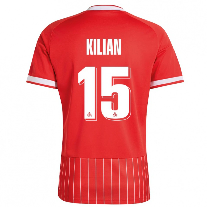 Danxen Mulher Camisola Luca Kilian #15 Vermelho Branco Verde Alternativa 2026/27 Camisa Brasil