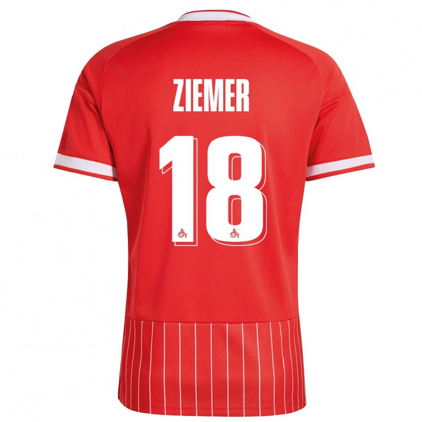 Danxen Mulher Camisola Taylor Ziemer #18 Vermelho Branco Verde Alternativa 2026/27 Camisa Brasil