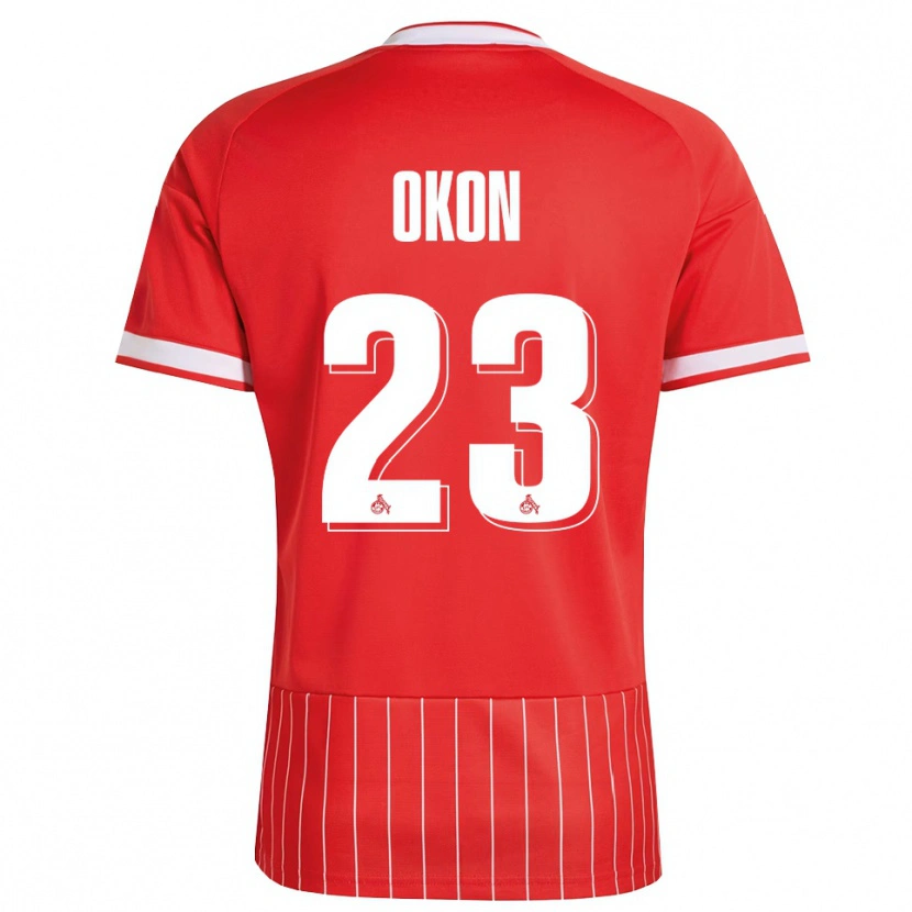 Danxen Mulher Camisola Paul Okon-Engstler #23 Vermelho Branco Verde Alternativa 2026/27 Camisa Brasil
