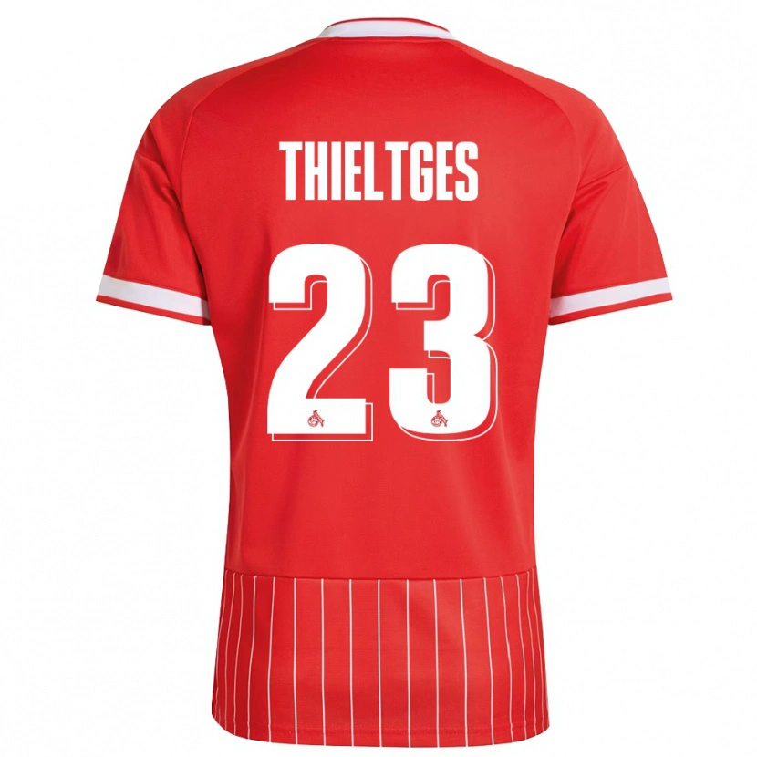 Danxen Mulher Camisola Phil Thieltges #23 Vermelho Branco Verde Alternativa 2026/27 Camisa Brasil