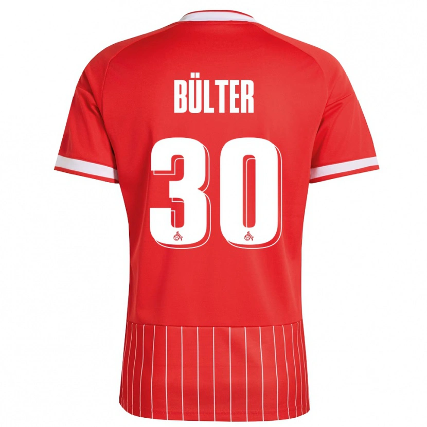 Danxen Mulher Camisola Marius Bülter #30 Vermelho Branco Verde Alternativa 2026/27 Camisa Brasil