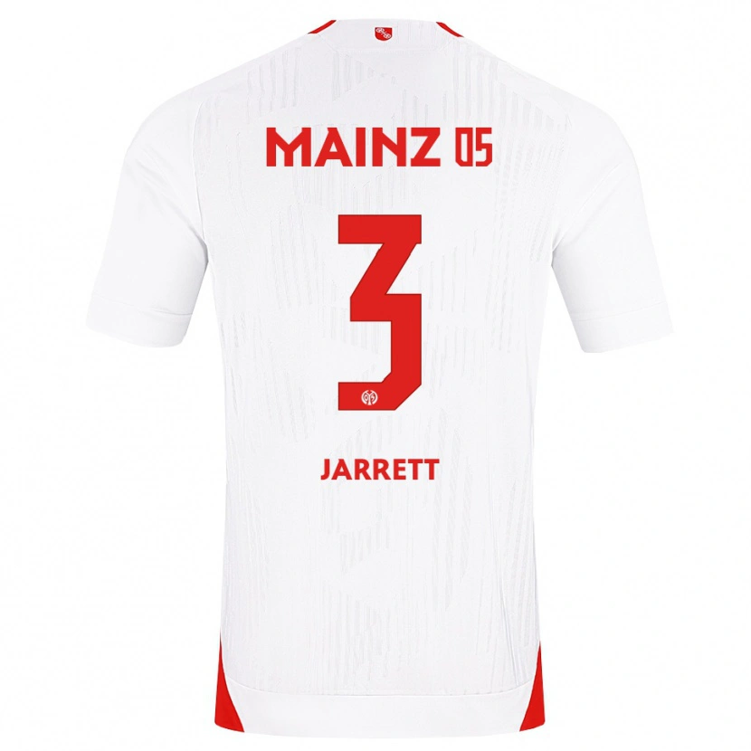 Danxen Mulher Camisola Tyrone Jarrett #3 Branco Vermelho Amarelo Alternativa 2026/27 Camisa Brasil