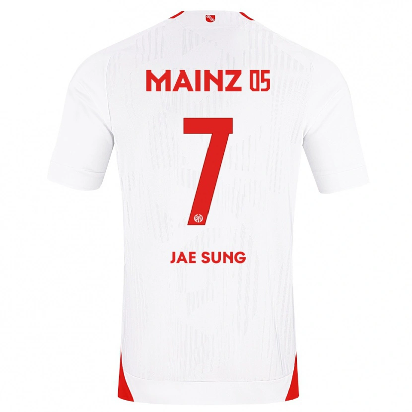 Danxen Mulher Camisola Jae-Sung Lee #7 Branco Vermelho Amarelo Alternativa 2026/27 Camisa Brasil