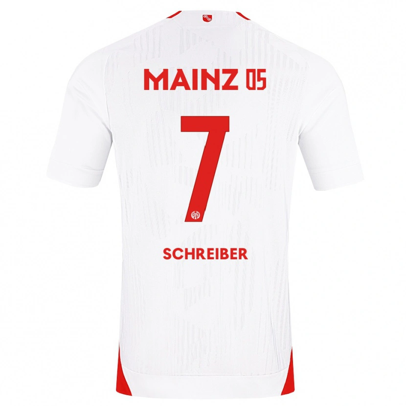 Danxen Mulher Camisola Max Schreiber #7 Branco Vermelho Amarelo Alternativa 2026/27 Camisa Brasil