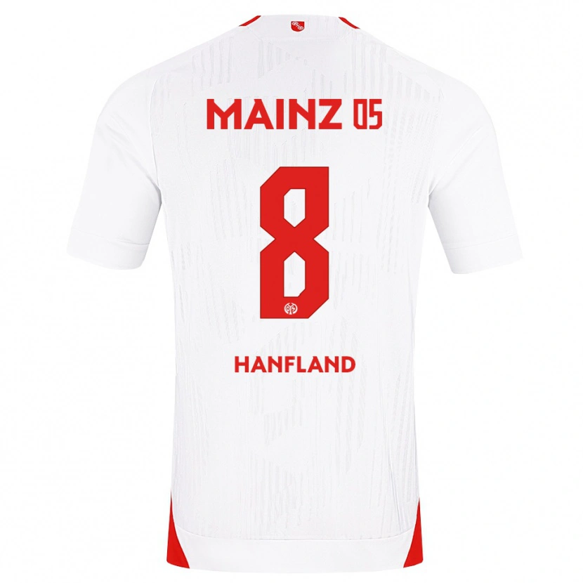 Danxen Mulher Camisola Paul Hanfland #8 Branco Vermelho Amarelo Alternativa 2026/27 Camisa Brasil