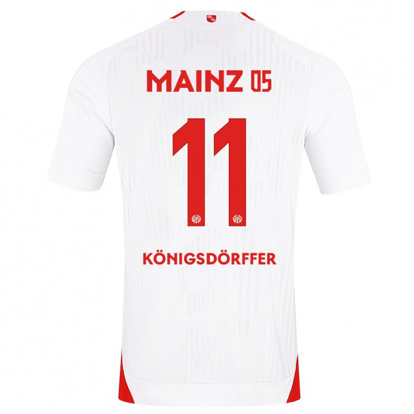 Danxen Mulher Camisola Ransford Königsdörffer #11 Branco Vermelho Amarelo Alternativa 2026/27 Camisa Brasil