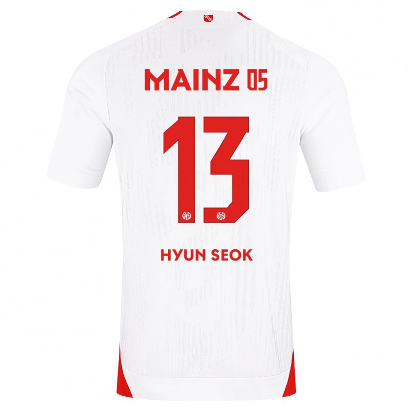 Danxen Mulher Camisola Hyun-Seok Hong #13 Branco Vermelho Amarelo Alternativa 2026/27 Camisa Brasil