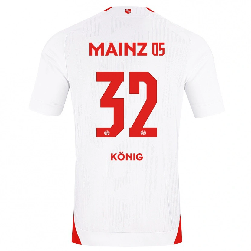 Danxen Mulher Camisola Raúl König #32 Branco Vermelho Amarelo Alternativa 2026/27 Camisa Brasil