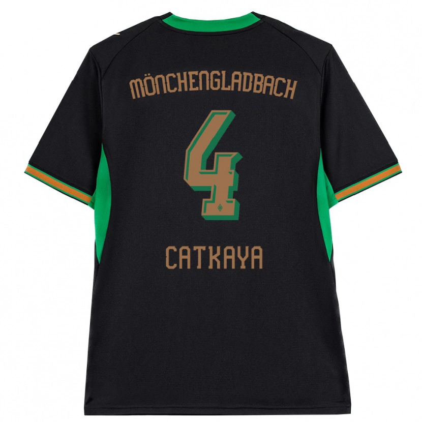 Danxen Mulher Camisola Talha Catkaya #4 Preto Laranja Verde Marrom Alternativa 2026/27 Camisa Brasil