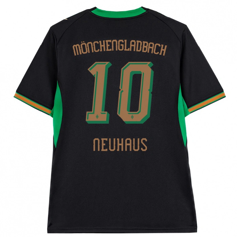 Danxen Mulher Camisola Florian Neuhaus #10 Preto Laranja Verde Marrom Alternativa 2026/27 Camisa Brasil