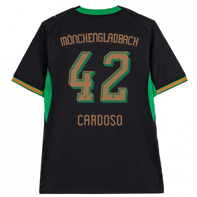 Danxen Mulher Camisola Tiago Pereira Cardoso #42 Preto Laranja Verde Marrom Alternativa 2026/27 Camisa Brasil