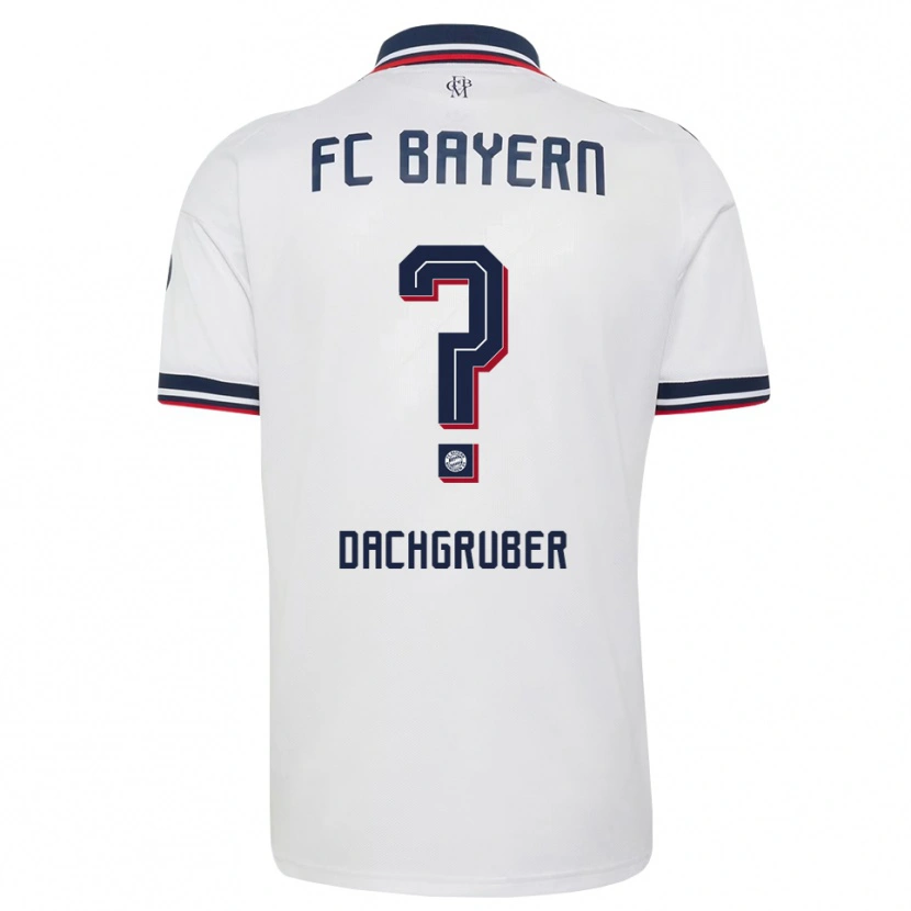 Danxen Mulher Camisola Timo Dachgruber #0 Cinza Branco Vermelho Alternativa 2026/27 Camisa Brasil