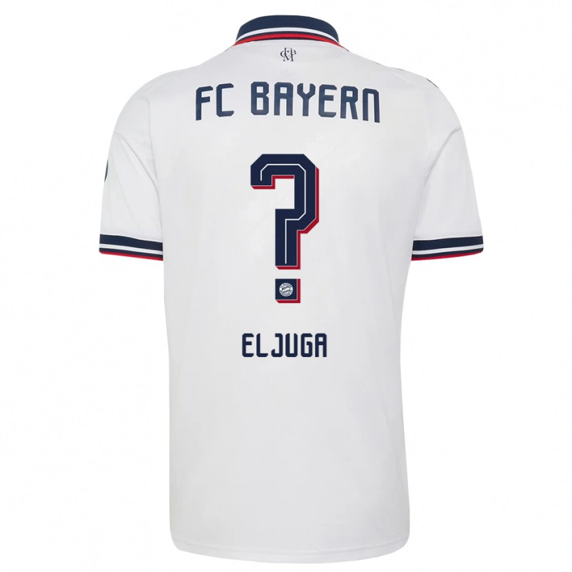 Danxen Mulher Camisola Gabriel Eljuga #0 Cinza Branco Vermelho Alternativa 2026/27 Camisa Brasil