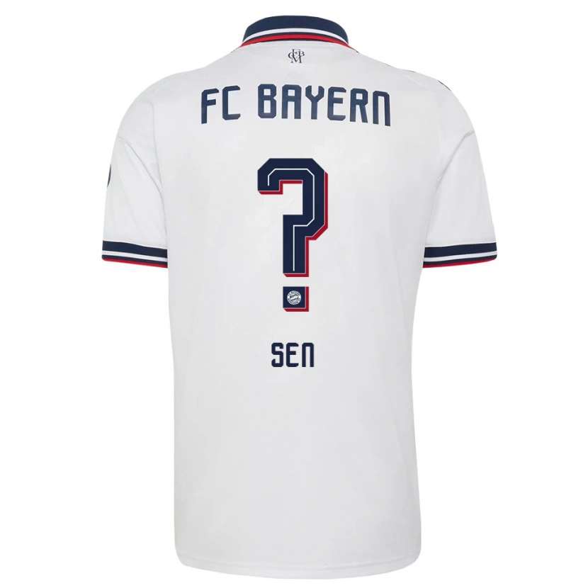 Danxen Mulher Camisola Salih Sen #0 Cinza Branco Vermelho Alternativa 2026/27 Camisa Brasil