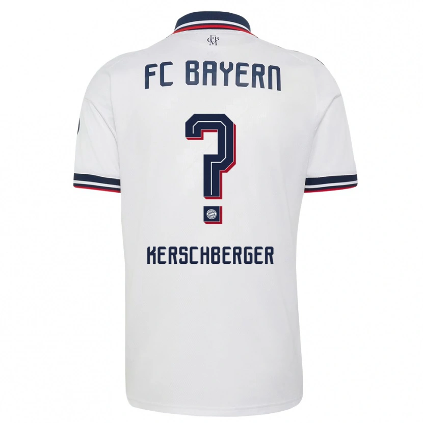 Danxen Mulher Camisola Paul Kerschberger #0 Cinza Branco Vermelho Alternativa 2026/27 Camisa Brasil