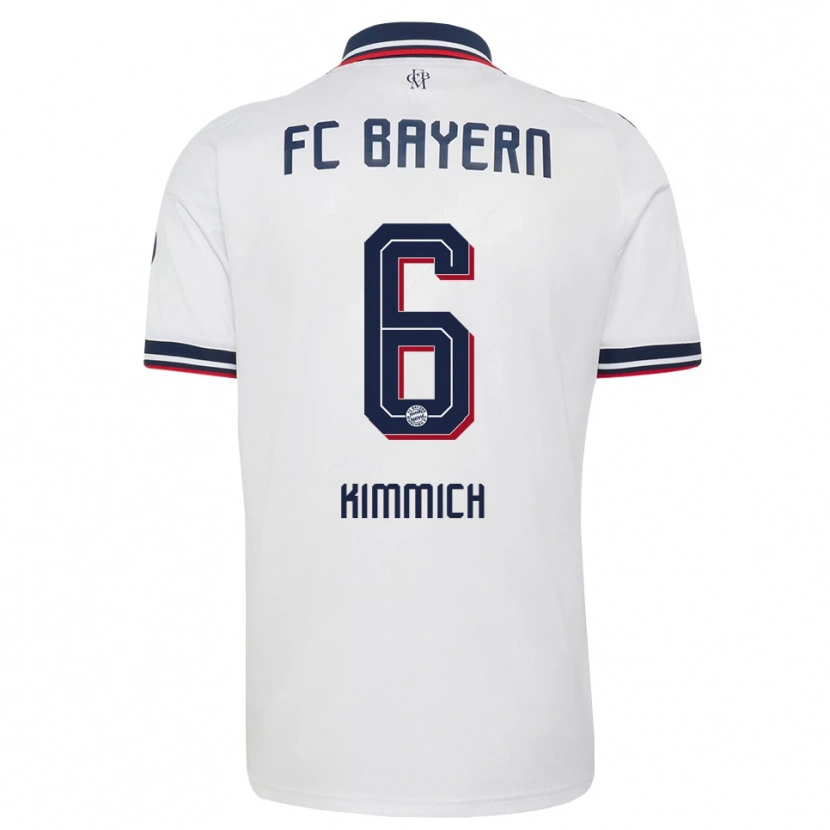 Danxen Mulher Camisola Joshua Kimmich #6 Cinza Branco Vermelho Alternativa 2026/27 Camisa Brasil