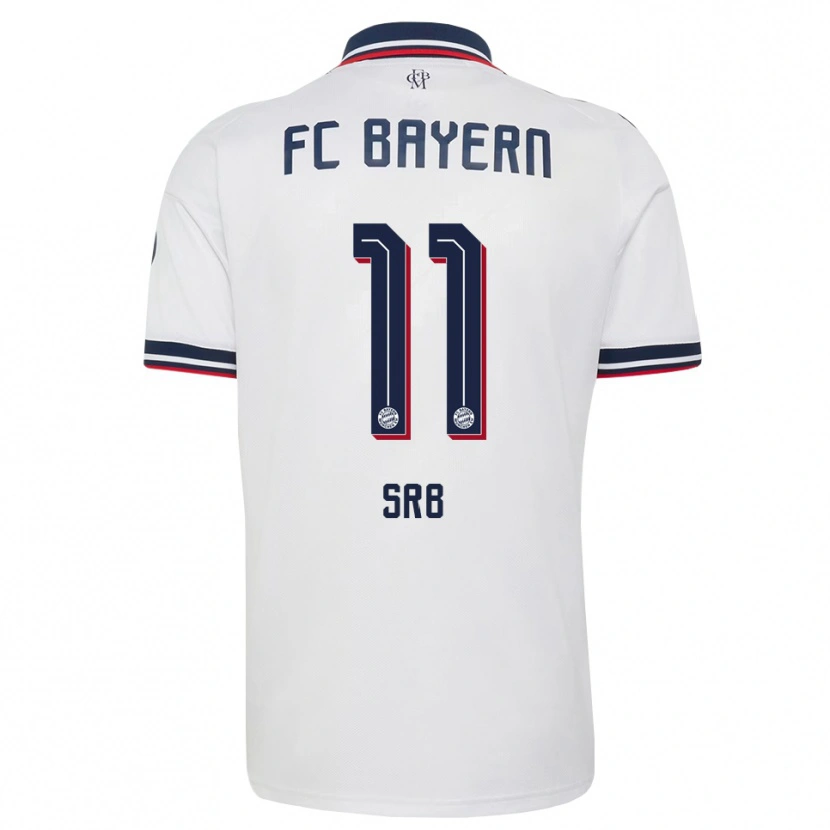 Danxen Mulher Camisola Matous Srb #11 Cinza Branco Vermelho Alternativa 2026/27 Camisa Brasil
