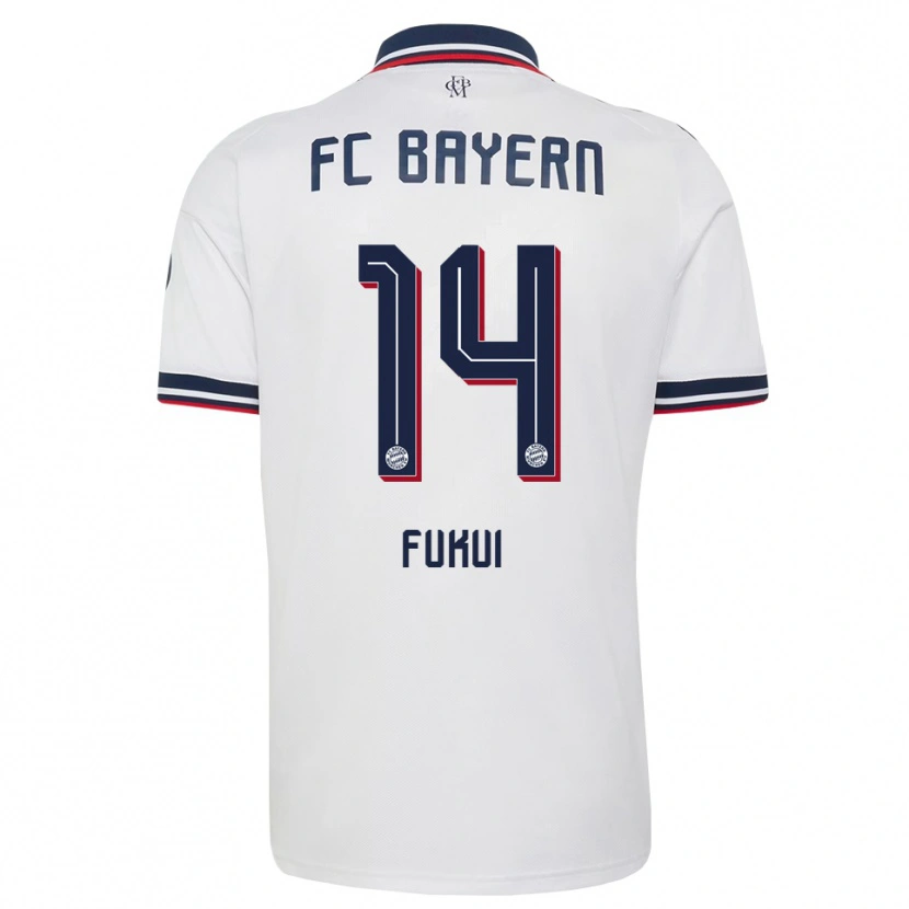 Danxen Mulher Camisola Taichi Fukui #14 Cinza Branco Vermelho Alternativa 2026/27 Camisa Brasil