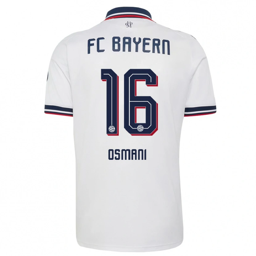 Danxen Mulher Camisola Erblin Osmani #16 Cinza Branco Vermelho Alternativa 2026/27 Camisa Brasil