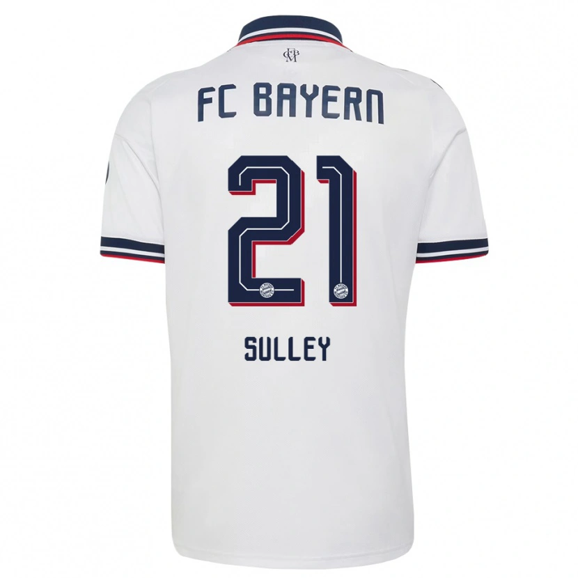Danxen Mulher Camisola Williams Baffour Sulley #21 Cinza Branco Vermelho Alternativa 2026/27 Camisa Brasil