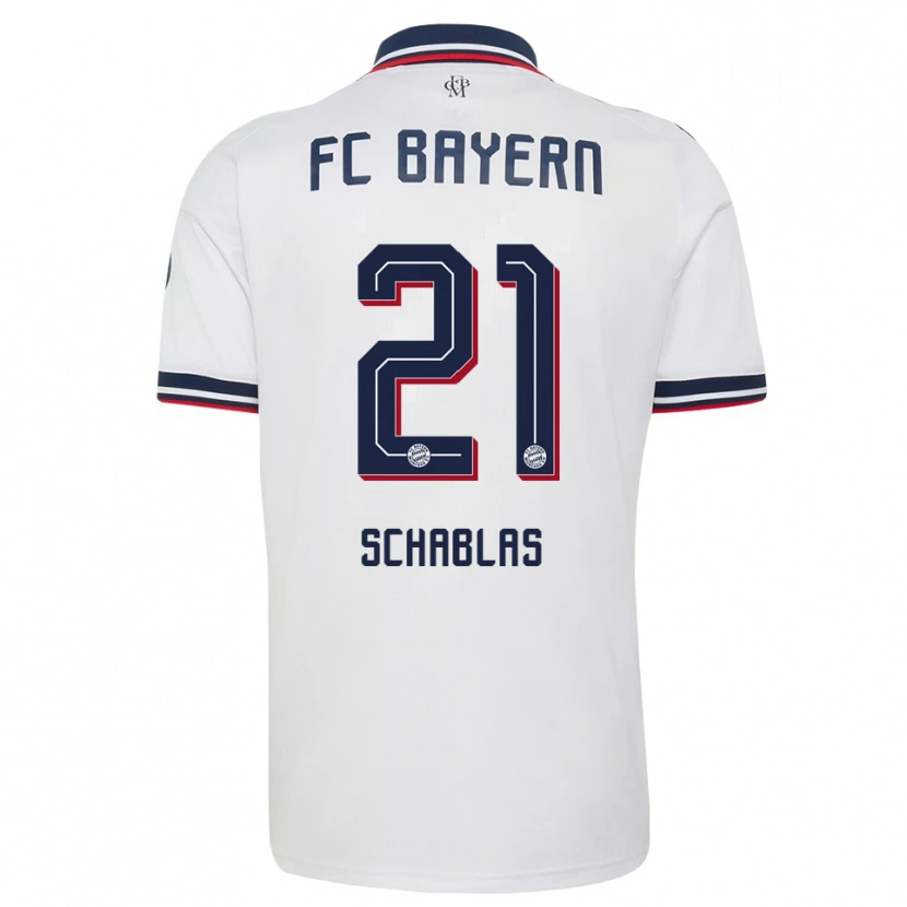 Danxen Mulher Camisola Matteo Schablas #21 Cinza Branco Vermelho Alternativa 2026/27 Camisa Brasil