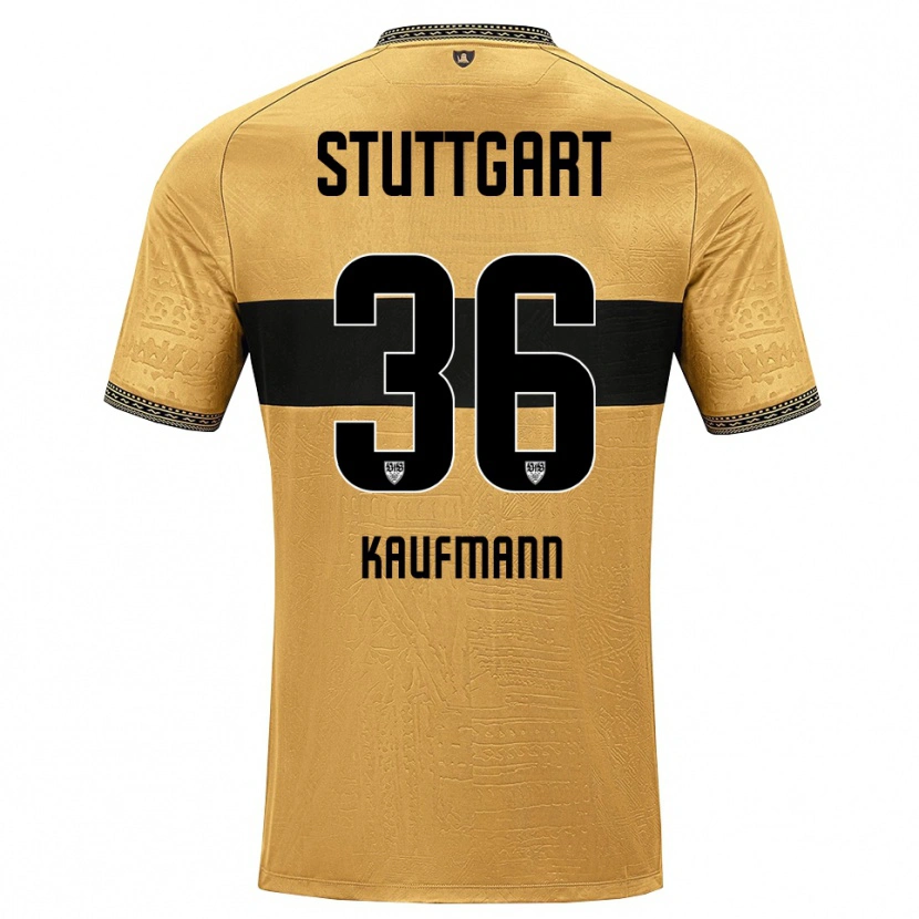 Danxen Mulher Camisola Tino Kaufmann #36 Marrom Preto Branco Alternativa 2026/27 Camisa Brasil