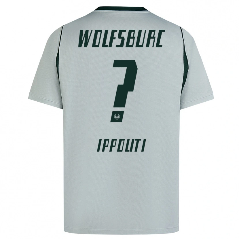 Danxen Mulher Camisola Mario Ippoliti #0 Cinza Verde Alternativa 2026/27 Camisa Brasil