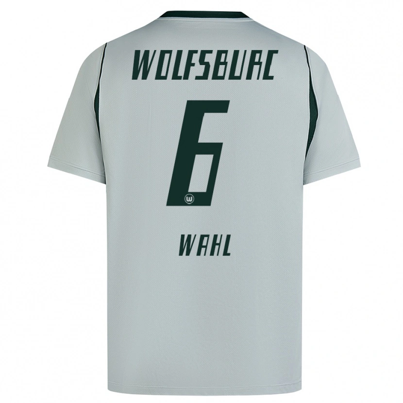 Danxen Mulher Camisola Hauke Wahl #6 Cinza Verde Alternativa 2026/27 Camisa Brasil