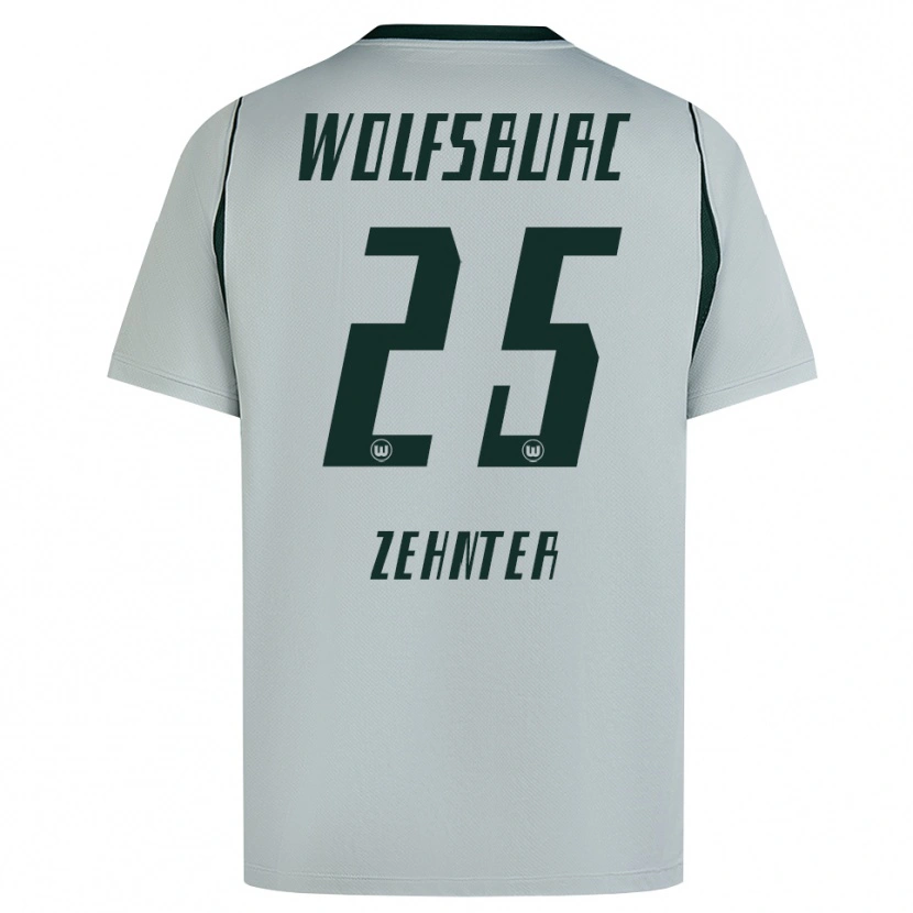 Danxen Mulher Camisola Aaron Zehnter #25 Cinza Verde Alternativa 2026/27 Camisa Brasil
