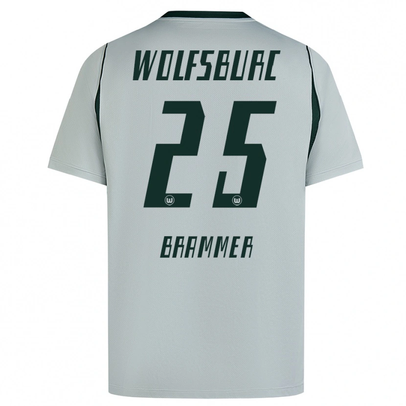 Danxen Mulher Camisola Ole Brammer #25 Cinza Verde Alternativa 2026/27 Camisa Brasil