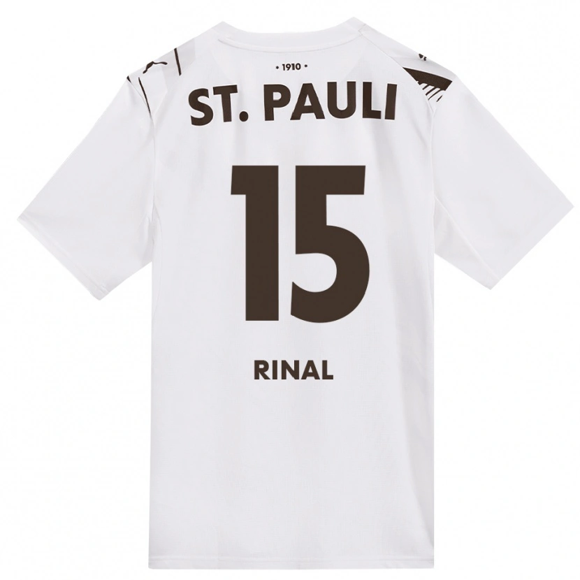 Danxen Mulher Camisola Selcuk Rinal #15 Café Branco Vermelho Alternativa 2026/27 Camisa Brasil