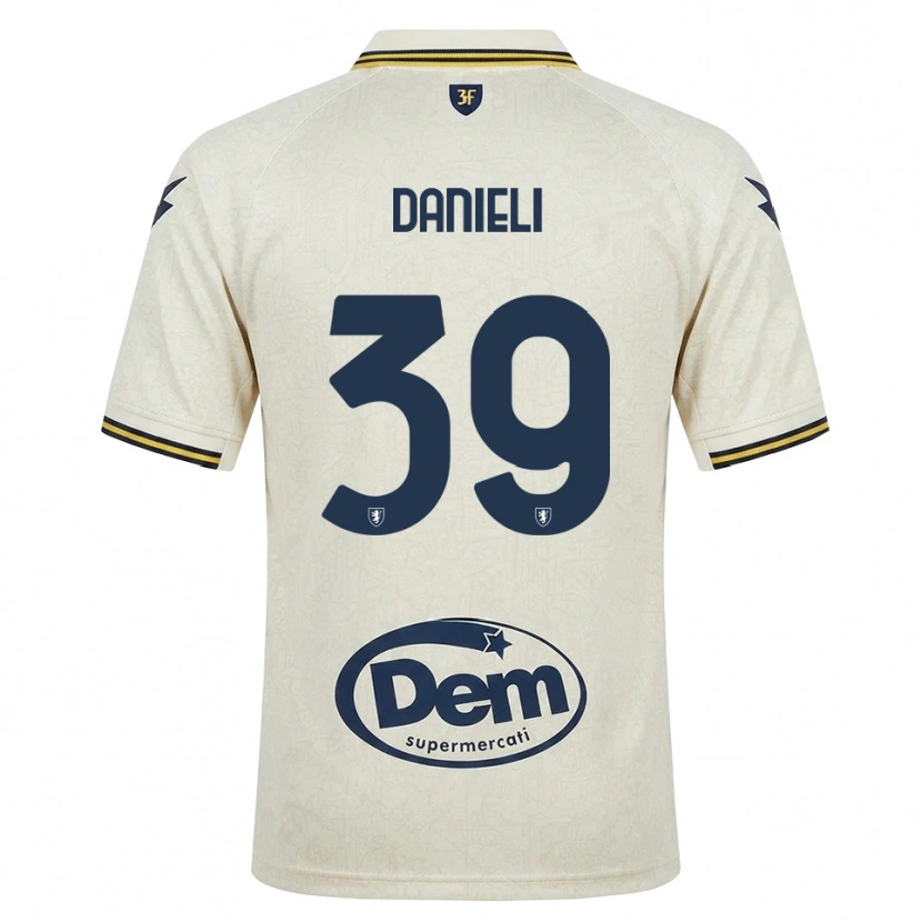 Danxen Mulher Camisola Alessio Danieli #39 Amarelo Renda Velha Preto Alternativa 2026/27 Camisa Brasil