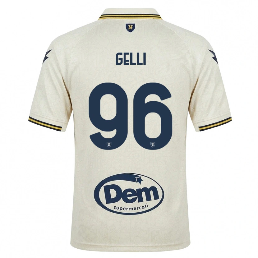 Danxen Mulher Camisola Francesco Gelli #96 Amarelo Renda Velha Preto Alternativa 2026/27 Camisa Brasil