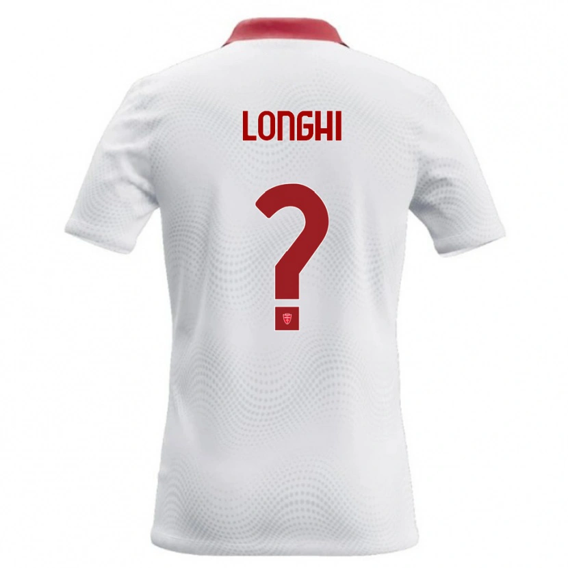 Danxen Mulher Camisola Simone Longhi #0 Branco Vermelho Alternativa 2026/27 Camisa Brasil