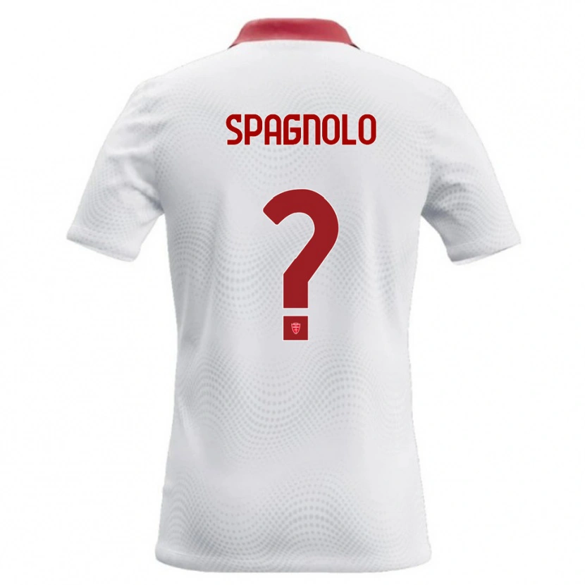 Danxen Mulher Camisola Alberto Spagnolo #0 Branco Vermelho Alternativa 2026/27 Camisa Brasil