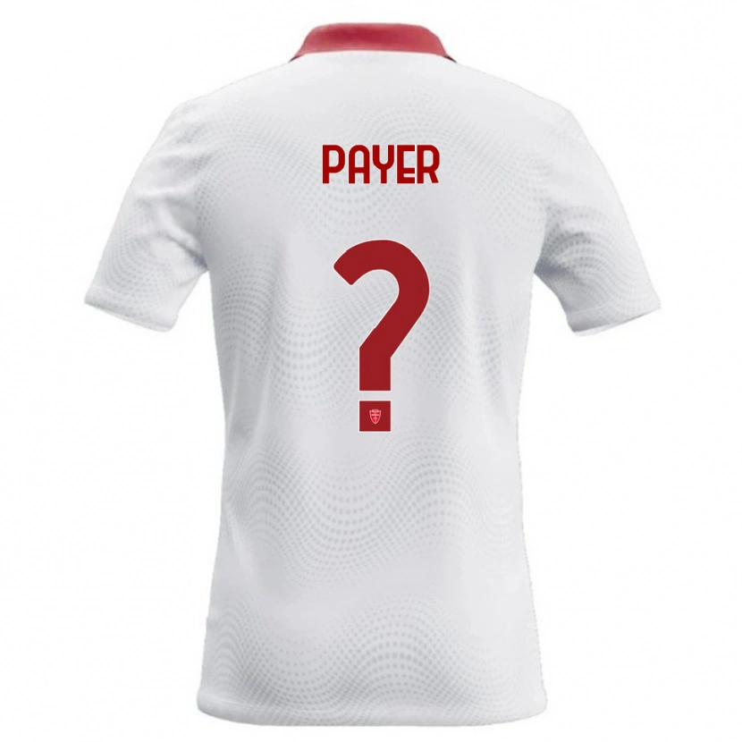 Danxen Mulher Camisola Leonardo Payer #0 Branco Vermelho Alternativa 2026/27 Camisa Brasil